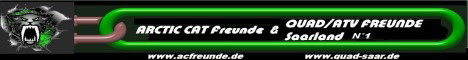 Banner Arctic Cat Freunde Banner Arctic Cat Freunde