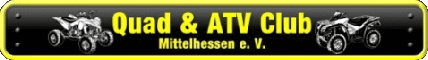 Banner Quad & ATV Club Mittelhessen Banner Quad & ATV Club Mittelhessen