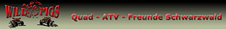 Banner Quad & ATV Freunde Schwarzwald Banner Quad & ATV Freunde Schwarzwald