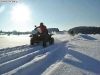 Schneetouren: auch mit dem ATV bei Berry Weishaupt