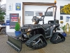 Quadconnection: Polaris Sportsman 850 XP für den Winterdienst mit Raupensystem, Überrollbügel und Schneeschild