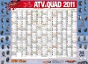ATV&QUAD Magazin 2011/01-02, Mittelaufschlag: Kalender-Poster 2011