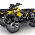 G2-Chassis in der Can-Am Outlander 1000: neue Geometrie für Anti-Dive-Funktion