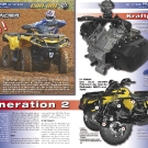 ATV&QUAD Magazin 2011/07-08, Seite 30-31,  Präsentation Can-Am Outlander 1000: Generation 2