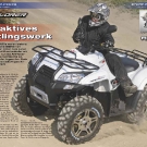ATV&QUAD Magazin 2011/07-08, Seite 46-51,  Test Explorer Argon 700: Attraktives Erstlingswerk