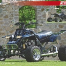 ATV&QUAD Magazin 2011/07-08, Seite 58-59,  Poster Umbau Engelhardt Banshee 600 Fazer: Vier statt zwei