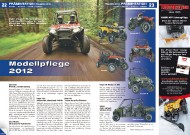 ATV&QUAD Magazin 2011/09-10, Seite 22-23, Präsentation Polaris: Modellpflege 2012