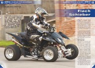 ATV&QUAD Magazin 2011/09-10, Seite 50-55, 
Umbau Zollernalb Triton 450 SuperMoto