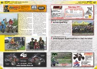 ATV&QUAD Magazin 2011/09-10, Seite 67,<br />
Sport-Nachrichten:<br />
GORM German Off Road Masters: Achtungserfolg<br />
Triton DMV Quad Challenge: Zweitägiges Quad-Festival in Bad Hersfeld