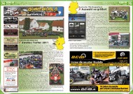 ATV&QUAD Magazin 2011/09-10, Seite 74-75,<br />
Szene<br />
Quad Freunde Hosenfeld: Zweites Treffen 2011<br />
Quadcenter Mönchengladbach: Auswahl vergrößert