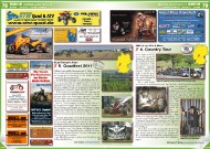 ATV&QUAD Magazin 2011/09-10, Seite 78-79, 
Szene
Quad Bengels Alzey: 5. Quadfest 2011
MSC Quad-ATV & Biker: 4. Country Tour
