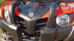Yamaha Präsentation Grizzly 300: böser Blick der Bärin