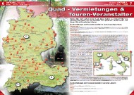 ATV&QUAD Magazin 2011/11-12, Seite 6-7, Aktuell: Erlebnis Quadvermietungen und Tourenveranstalter