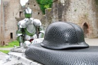 Mussgnug KFX 700, Leder: Schlangenschuppen imitiert