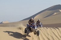 Rallye Dakar 2012: Die Brüder Marcos (vonre) und Alejandro Patronelli auf Yamaha