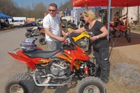 ECHT Endurocup Hessen Thüringen  Die technische Abnahme muss beim Endurocup erstmal hinter sich gebracht werden