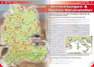 ATV&QUAD Magazin 2012/02, Seite 6-7: Quad-Vermietungen & Touren-Veranstalter