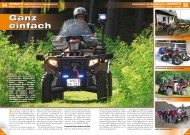 ATV&QUAD Magazin 2012/02, Seite 34-35; Einsatz Bergwacht im Frankenwald: Ganz einfach