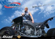 ATV&QUAD Magazin 2012/02, Poster: SMC mit Bodypainting-Girl