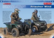 ATV&QUAD Magazin 2012/03, Seite 20-21, Vergleichstest Kymco MXU 300R vs. Yamaha Grizzly 300: Frischer Wind