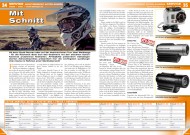 ATV&QUAD Magazin 2012/03, Seite 34-35, Service / Marktübersicht Action-Kameras: Mit Schnitt
