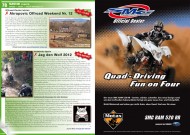 ATV&QUAD Magazin 2012/03, Seite 78-79, Szene / Events; Offroad Center Istrien: Akrapovic Offroad Weekend Nr. 12; Authentic Spirit: Jag den Wolf 2012