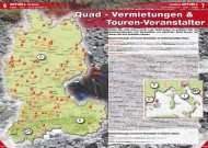 ATV&QUAD Magazin 2012/04, Seite 6-7: Quad-Vermietungen & Touren-Veranstalter