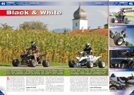 ATV&QUAD Magazin 2012/04, Seite 44-47, Umbauten / PIMPs: Langbein YFZ 450 und Cramer YFM 660 Raptor