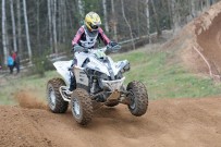 GCC German Cross Country 2012, 1. Lauf in Triptis: Ollie Rouckova auf Can-Am Renegade 500 GCC German Cross Country 2012, 1. Lauf in Triptis: Ollie Rouckova auf Can-Am Renegade 500