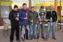 EM Endurance Masters 2012, 2. Lauf in Rottleben: Marko Dörfer, Andre Nowoisky, Michael Holland, Michael Grimm, Kvetoslav Sochor