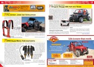 ATV&QUAD Magazin 2012/05, Seite 16-17, Aktuell: Pro Armor jetzt bei Schuurman; 3ppp: RPM SuperMoto Fahrwerkskits; Quadix: Xingyue Buggy 800 4x4 mit Türen