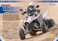 ATV&QUAD Magazin 2012/05, Seite 36-37, Test Aeon Cobra 400: Darf’s ein wenig mehr sein?