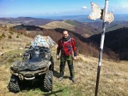 Jag den Wolf 2012: obligatorisches ‚Beweisfoto‘ an anzufahrendem Punkt