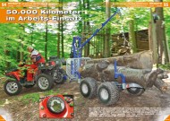 ATV&QUAD Magazin 2012/06, Seite 54-57, Einsatz Polaris Sportsman 700 X2: 50.000 Kilometer im Arbeits-Einsatz