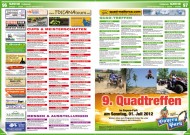 ATV&QUAD Magazin 2012/06, Seite 96-97, Szene / Termine: Quad-Treffen, Messen & Ausstellungen, Cups & Meisterschaften