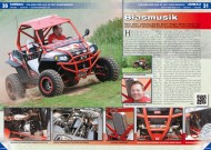 ATV&QUAD Magazin 2012/07-08, Seite 30-31, Umbau Polaris RZR 900 XP mit Kompressor: Blasmusik