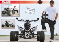 ATV&QUAD Magazin 2012/07-08, Seite 42-43, Poster Yamaha Cosa Nostra Raptor: Des Mods Rappen