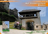 ATV&QUAD Magazin 2012/07-08, Seite 44-45, ATV-Einsatz auf Burg Hochosterwitz: Auf historischem Boden