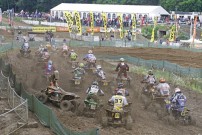 EMX European Quad Challenge 2012, 4. Lauf in Genk, Lauf 1 Start 2. Kurve