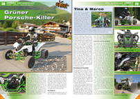 ATV&QUAD Magazin 2012/09-10, Seite 38-43, Umbau eXeet Monster 600R: Grüner Porsche-Killer