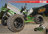 ATV&QUAD Magazin 2012/09-10, Seite 42-43, Poster Umbau eXeet Monster 600R: Grüner Porsche-Killer