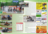 ATV&QUAD Magazin 2012/09-10, Seite 68-69, Szene Österreich, Austrian SuperMoto Quad Masters, 4. Lauf in Rechnitz: Wasser Marsch