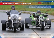 ATV&QUAD Magazin 2012/11-12, Seite 40-41, Vergleich Rewaco Bike-Conversion vs. klassisches Trike: Schnelle Delta-Glider