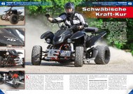 ATV&QUAD Magazin 2012/11-12, Seite 48-49, Umbau / Tuning Weiser Triton 450 SuperMoto: Schwäbische Kraft-Kur