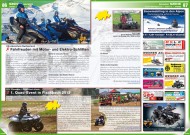 ATV&QUAD Magazin 2012/11-12, Seite 86-87, Szene Schweiz, HB-Adventure Switzerland: Fahrfreuden mit Motor- und Elektro-Schlitten; ATV Funware / QuadTech Koch: 1. Quad-Event in Fislisbach 2012