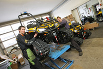 Mechaniker gesucht: Das Team von Baumgartner Quad & ATV sucht eine/n Mitarbeiter/in für die Montage-Werkstatt in Lenggries