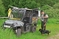 Rüdiger Marquardt, Einsatz Polaris Ranger EV ‚Pirschmobil‘