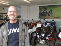 Markus Hücking: hat sein ‚Quadcenter Mönchengladbach‘ zum ‚MotorCenter Mönchengladbach‘ ausgebaut