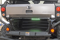 Quad Stadel Schwab, Umbau Can-Am Commander 1000 LTD: LED-Kofferraumbeleuchtung