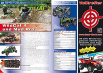 ATV&QUAD Magazin 2013/01-02, Seite 22-23, Präsentation: Arctic Cat WildCat 4 und Mud Pro ATV&QUAD Magazin 2013/01-02, Seite 22-23, Präsentation: Arctic Cat WildCat 4 und Mud Pro